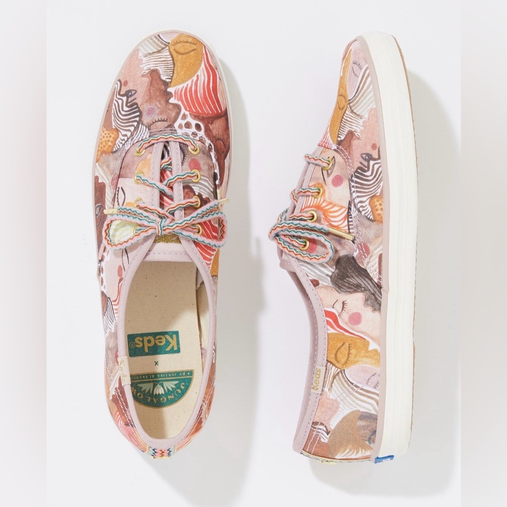Keds x Jungalow Champions Multicolor Artistic Sneakers 8